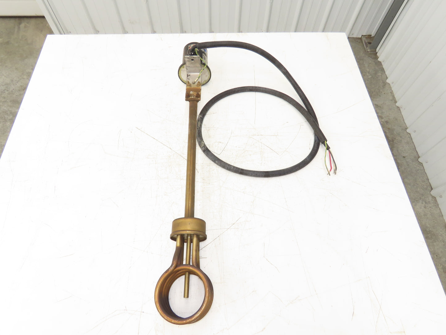 Izumi Denetsu TWSH-2320 30" Immersion Coil Water Heater 2000W 220V 3PH Flanged