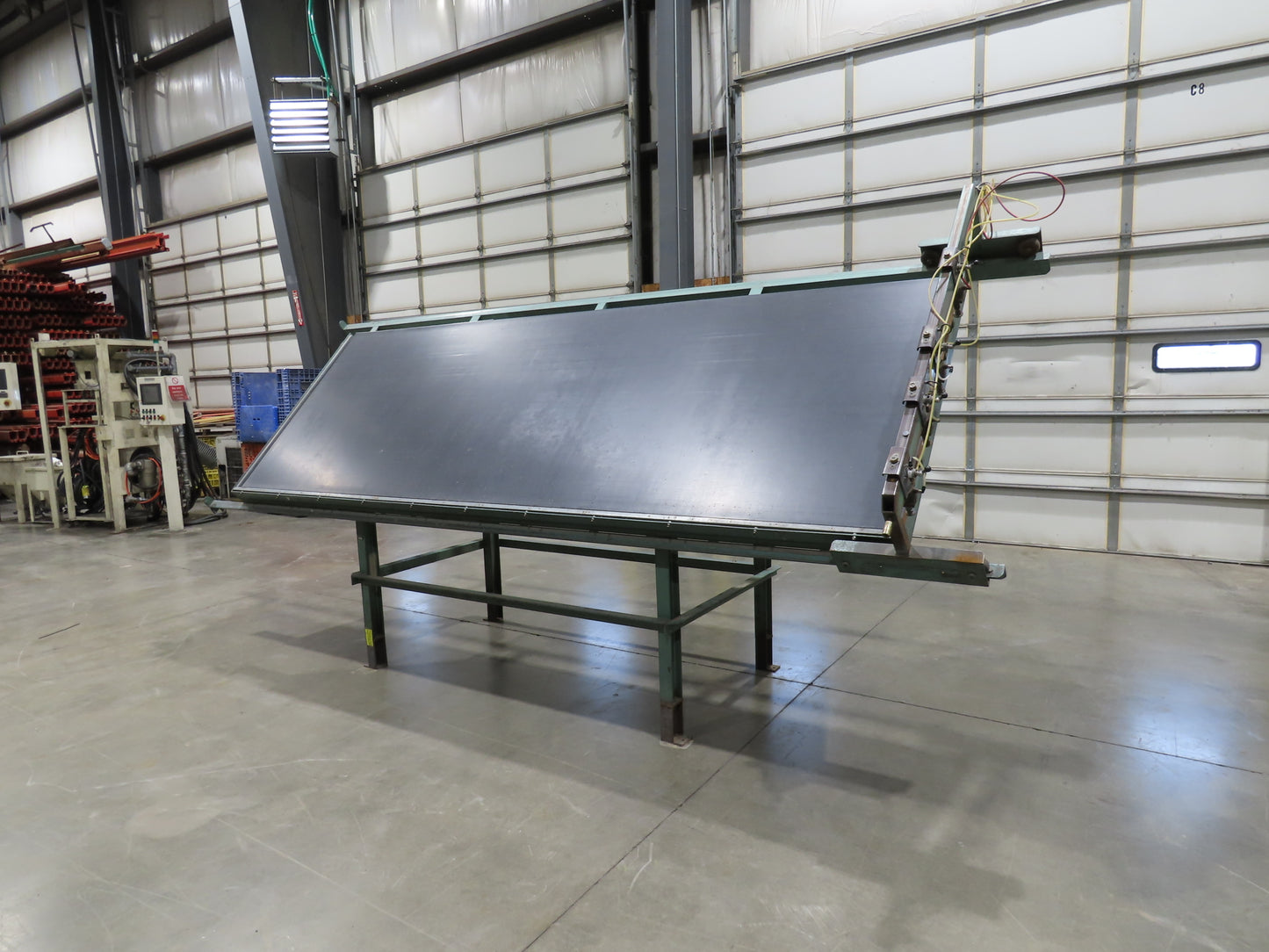 RM Evans Ezy Frame 4'x 12' Face Frame Assembly Pneumatic Clamp Table 45°