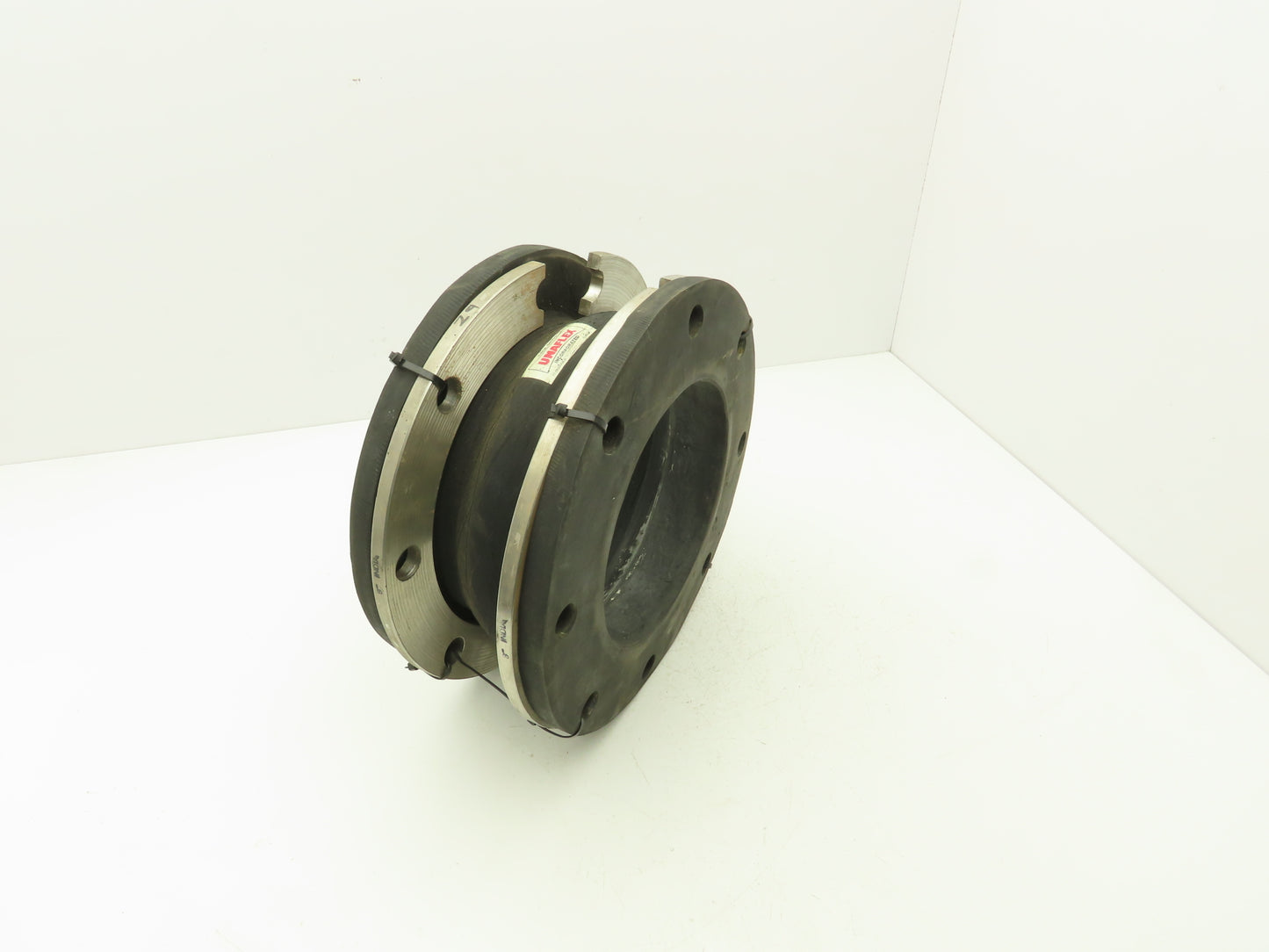 Unaflex Style 1000 8" Rubber Expansion Joint Split Flange 6"L