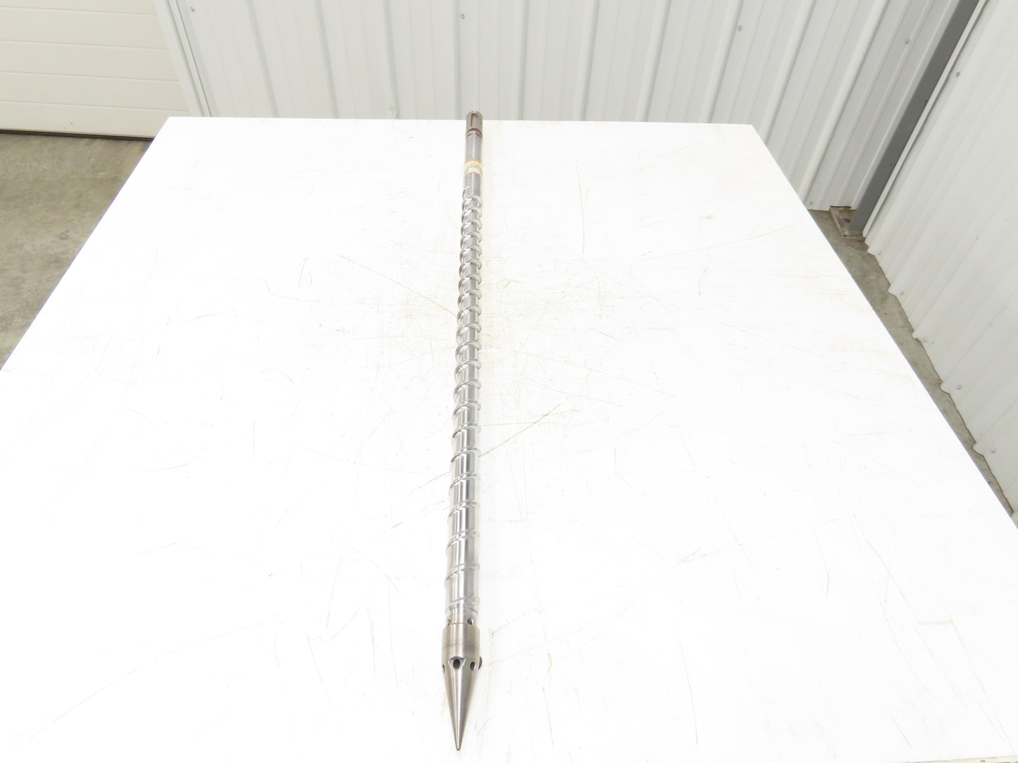 Meiki 148540 Metering Screw Injection Molding 36mm x 1050mm w/Tip 45.75" OAL