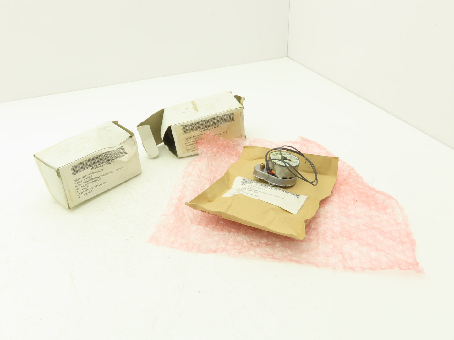 Cramer Co 2845C-377 Gearcase Motor 115V 60hz 2.7W 5RPM Lot of 2