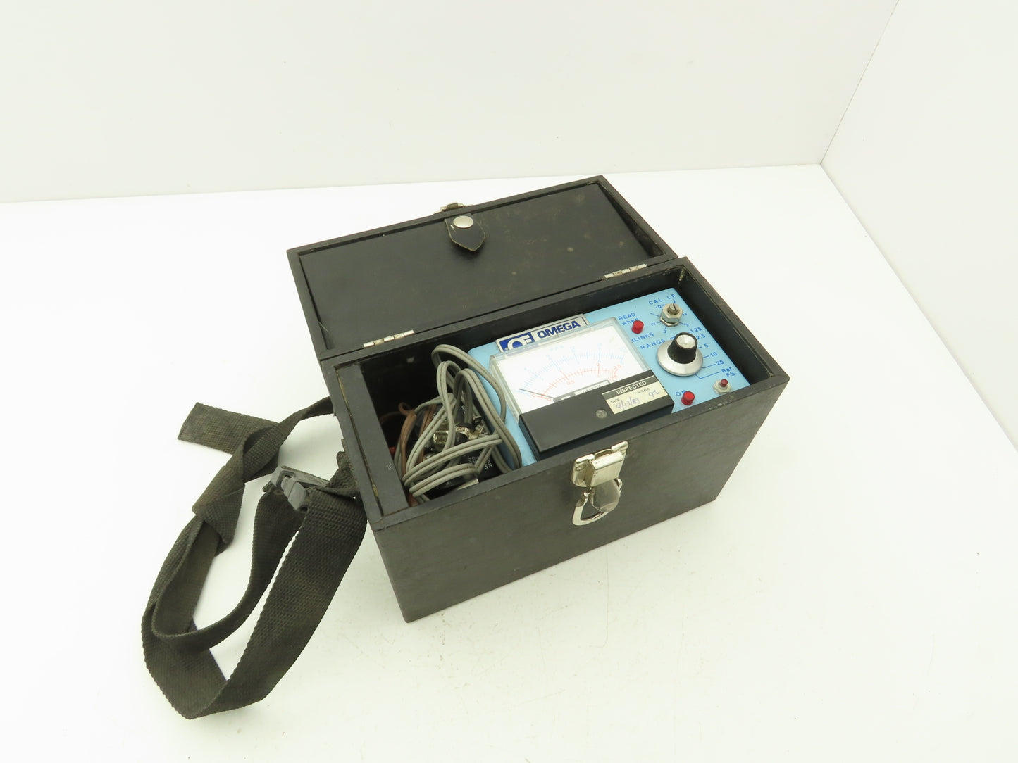 Omega Engineering FD603 Ultrasonic Flowmeter Multi Scale Vintage 12VDC