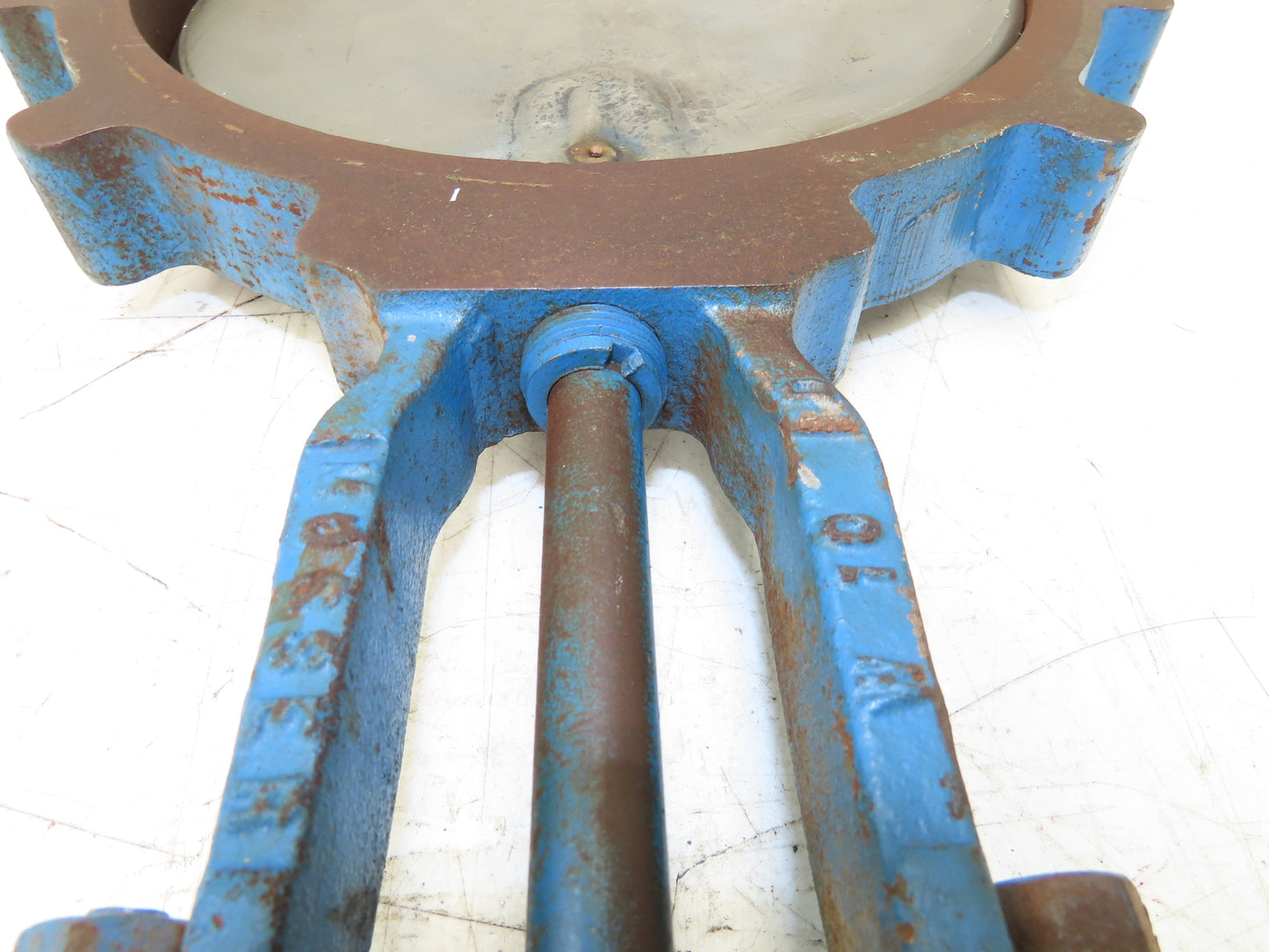 Mosser W10D 10" Wafer Style Steel Butterfly Valve Stainless Disc