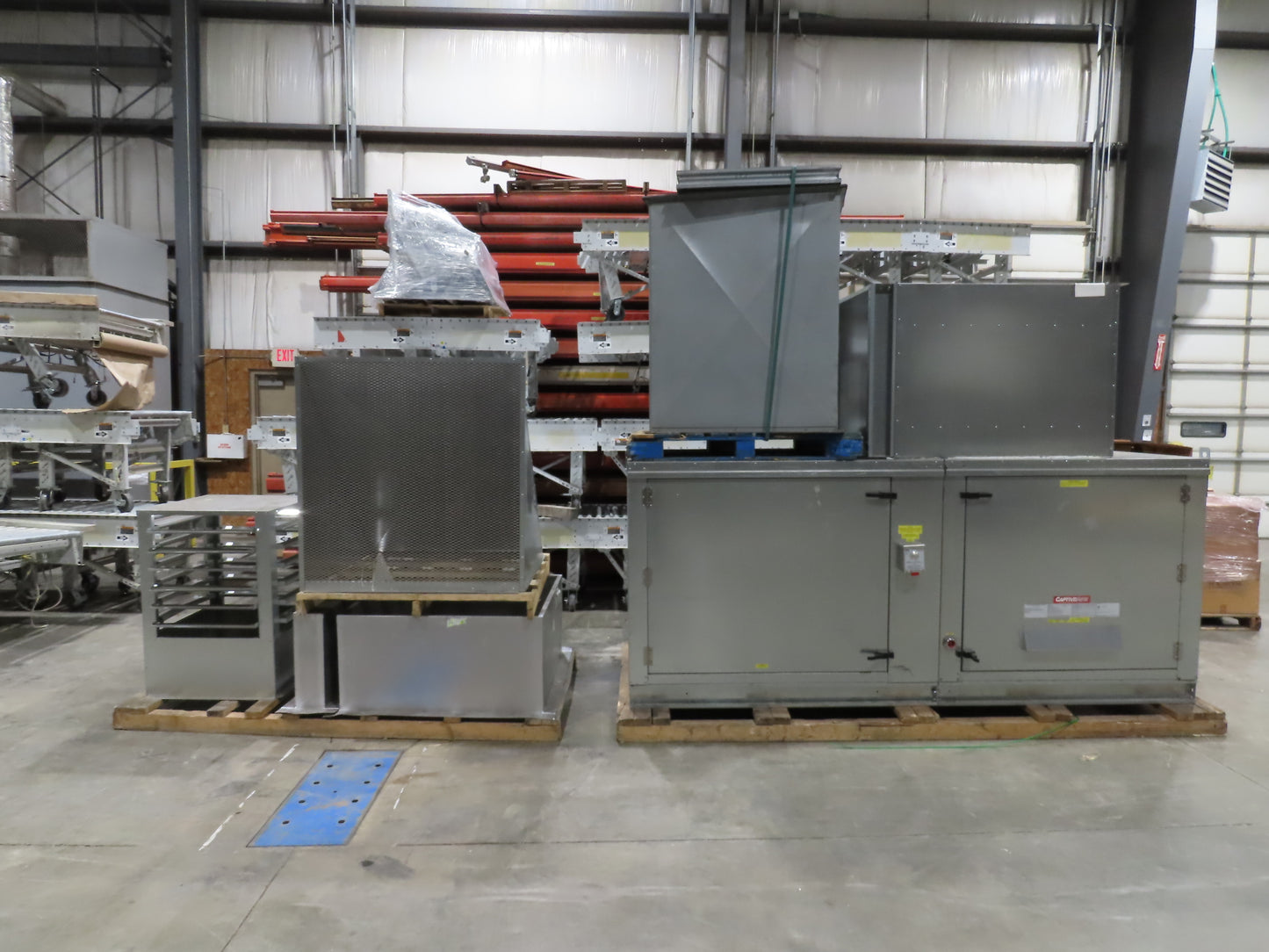 Captive Aire Make Up Heater Unit 1100000 BTUH 10000CFM 7.5Hp 460V Nat / LP