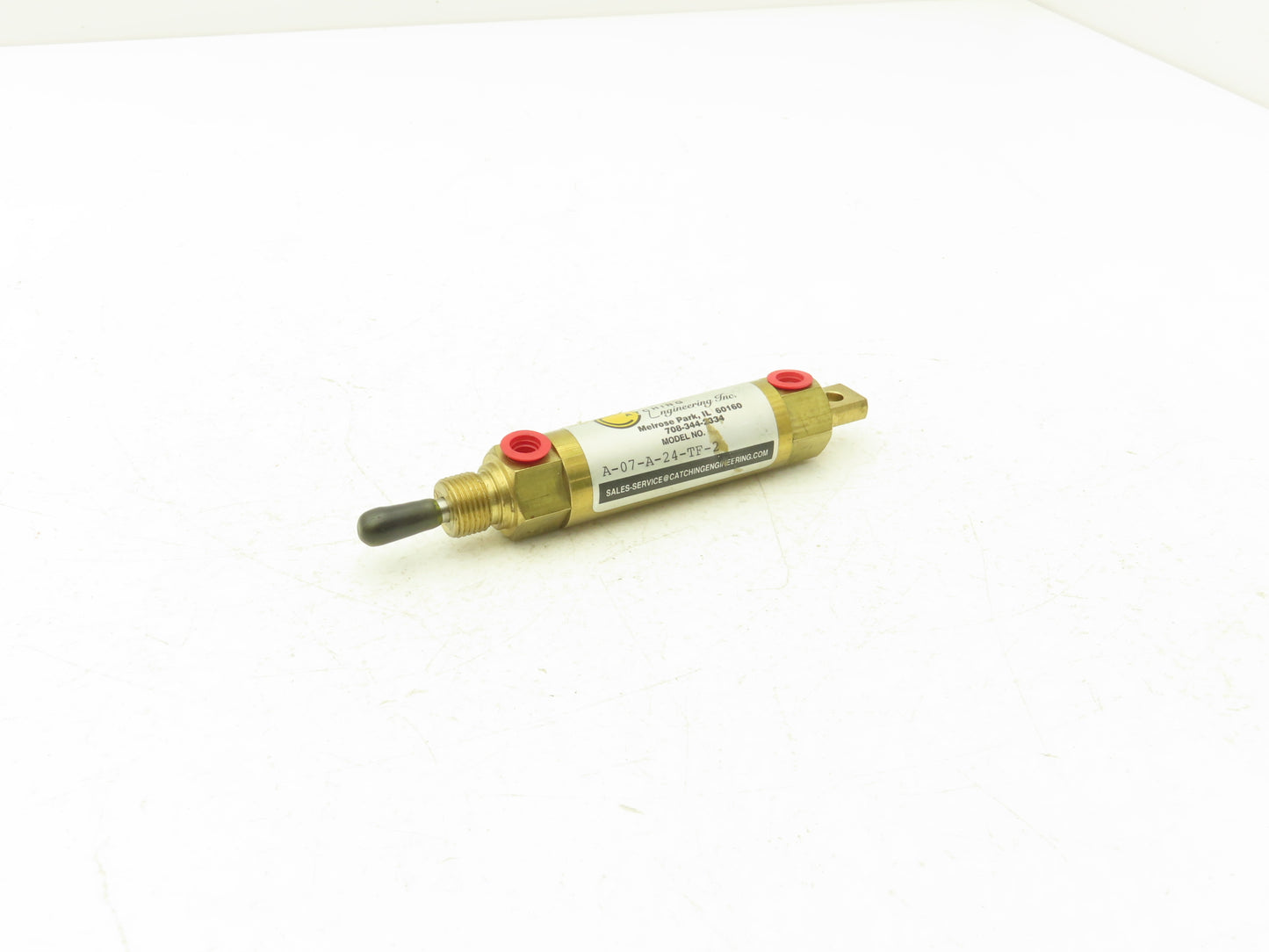 Catching Engineering A-07-A-24-TF-2 Pneumatic Cylinder 7/8" Bore X 1-1/2" Stroke