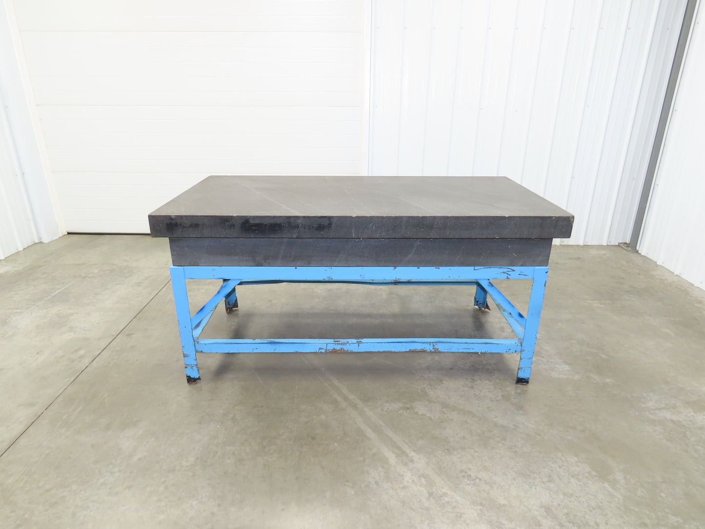 Cert-o-Flat Black Granite Surface Inspection Plate 36x72x10" Grade A 4 Ledges
