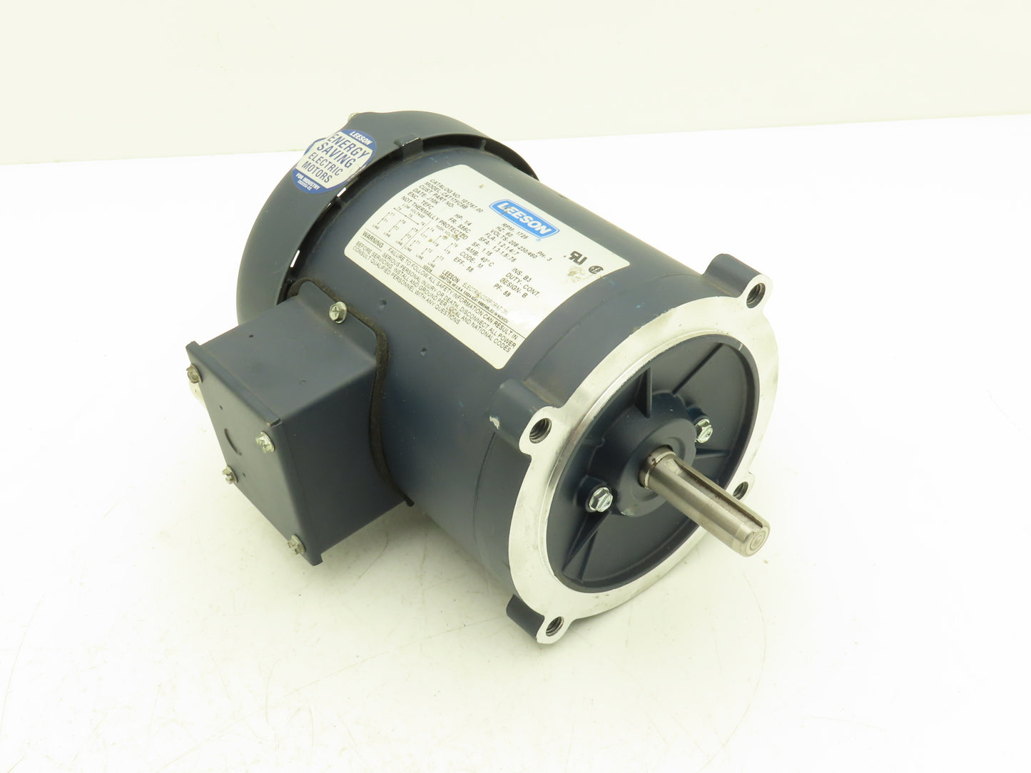 Leeson Electric C4T17FC9B AC Motor 1/4Hp 1725 RPM 230/460V 3PH 56C 101767.00