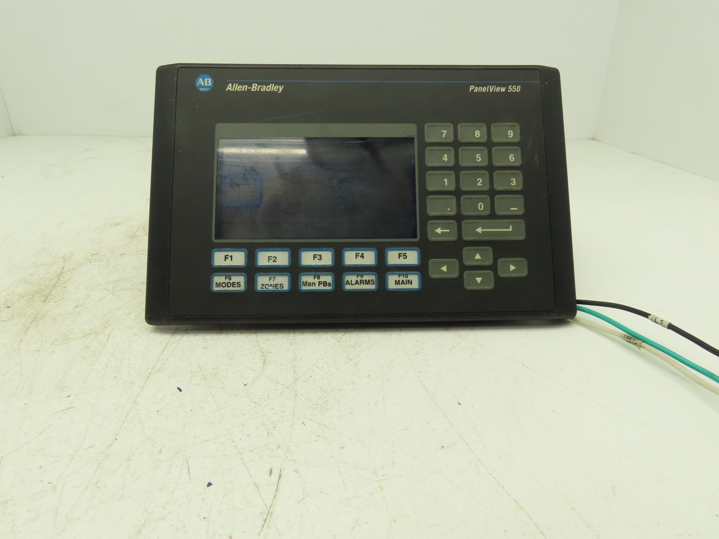 Allen Bradley Panelview 550 Operator Interface Panel Ser F Rev H 100-240VAC