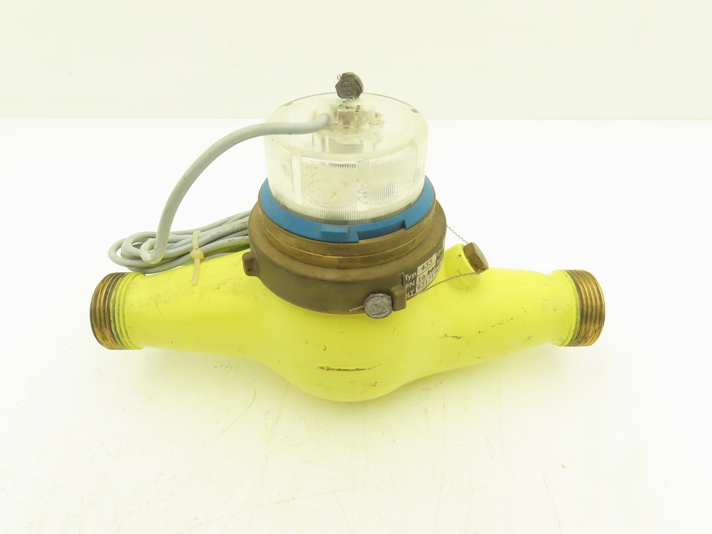 LMI Milton Roy Type 433 Gallon Flow Meter 6m³/h 16bar 1-1/4"NPT