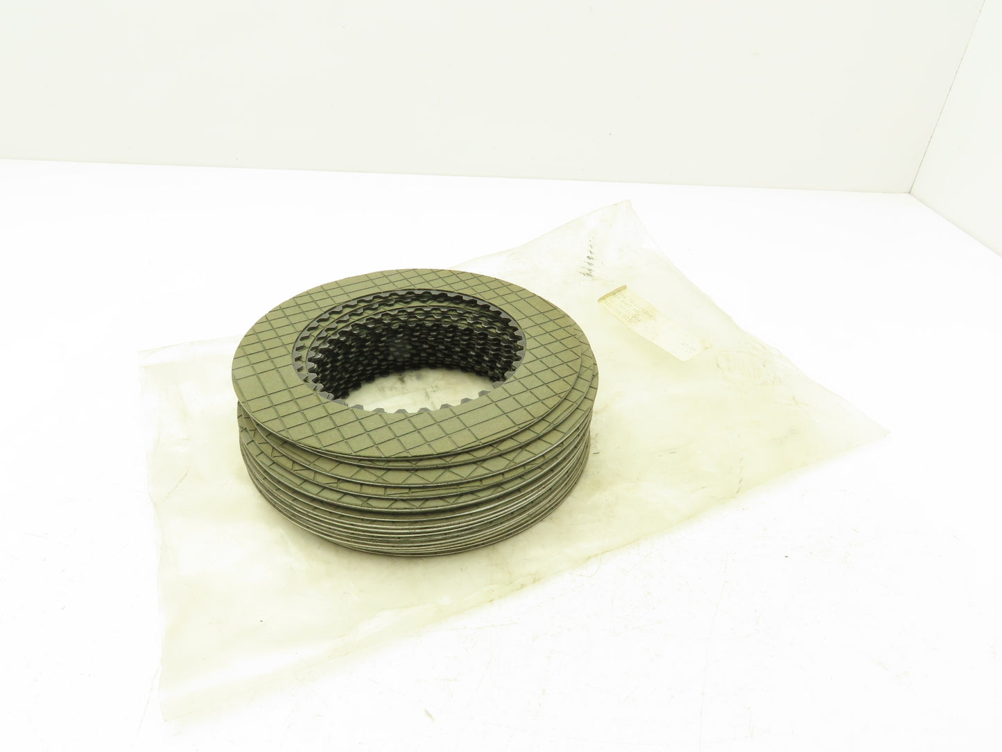 NA 12100-11-004 Friction Disc Clutch Plates 7"ODx4-3/8"ID 36T Drive Lot of 17