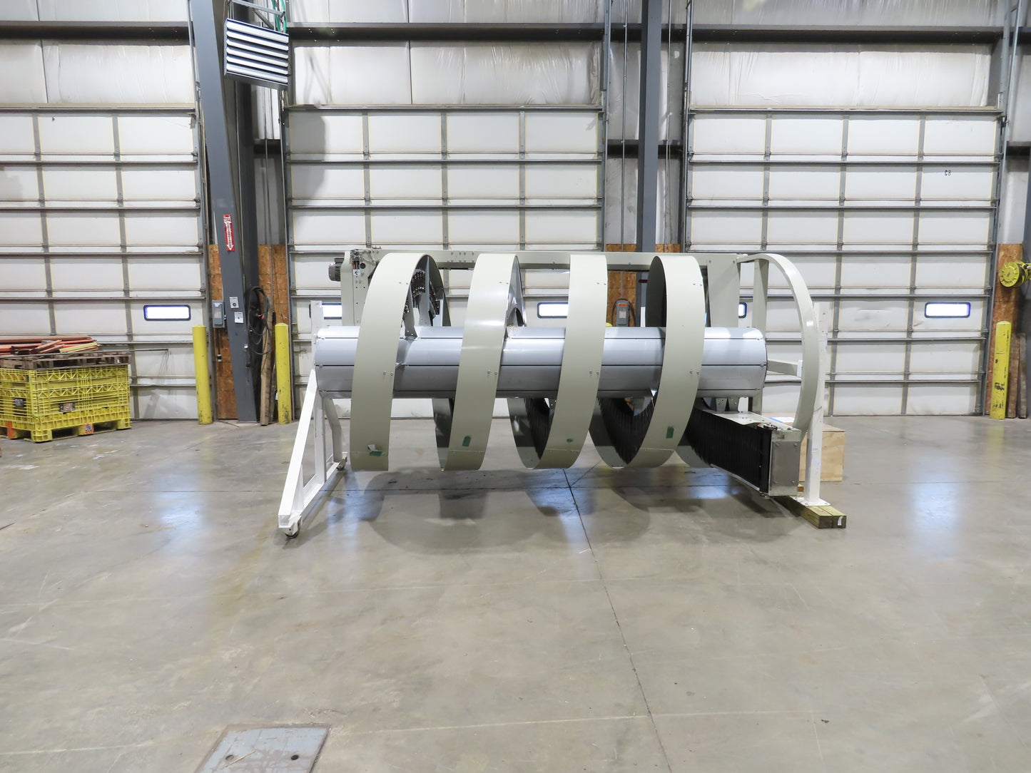 Ryson 1300-400-B1 Elevating Spiral Conveyor 16" Slat Belt 2Hp 230/460V 3PH 13'H