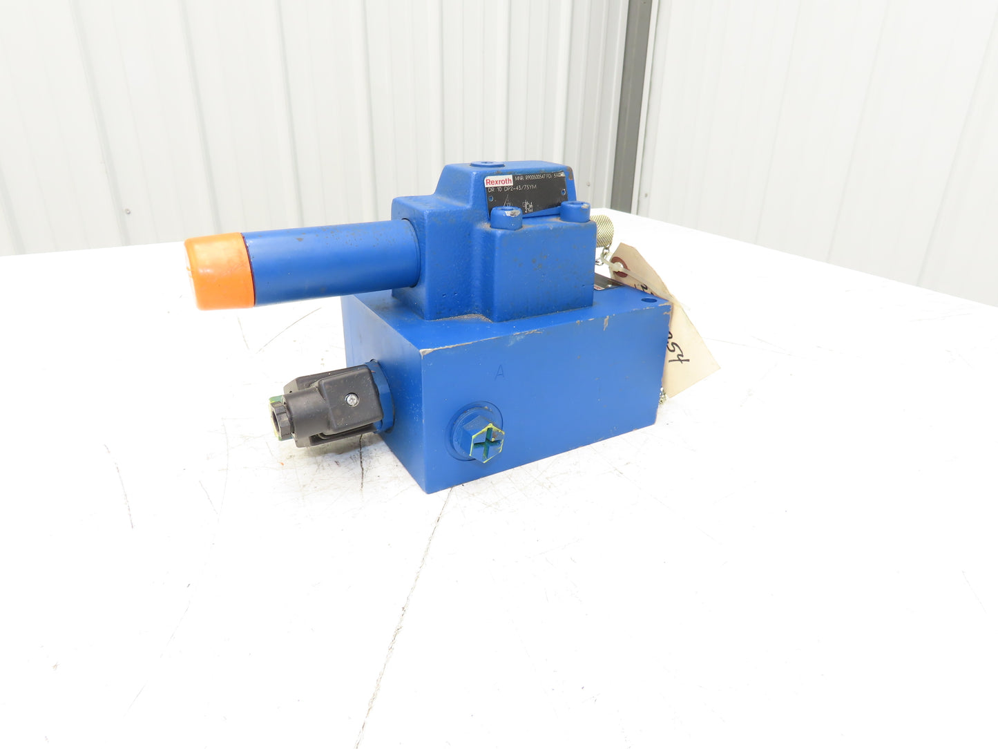 Rexroth Hydraulic Manifold Block W/ Size 10 Pressure Reducing Valve P to A