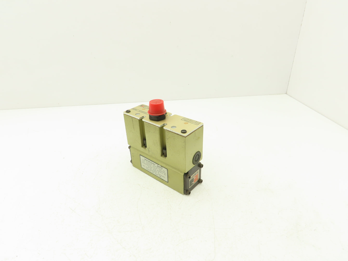 Ross Controls 8476B3332 Solenoid Valve 115VAC 60Hz 2-10 Bar