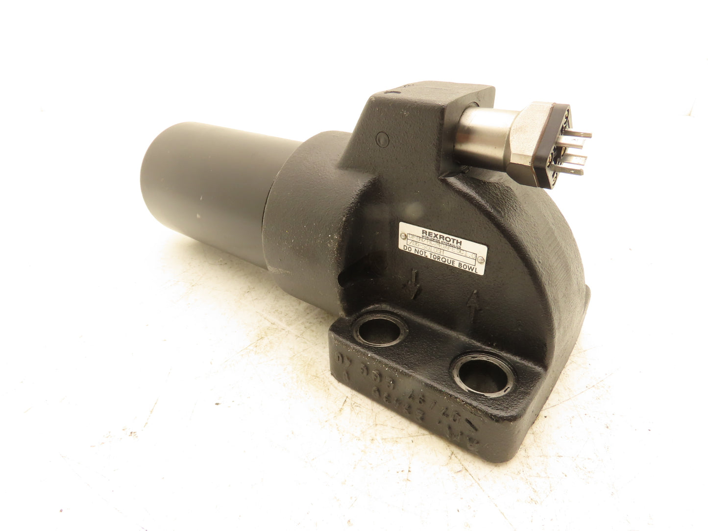 Rexroth DFBN/HC240AFE5C1.0/B6-S0105H Hydraulic Filter 4-Bolt w/Indicator VD5-C.0