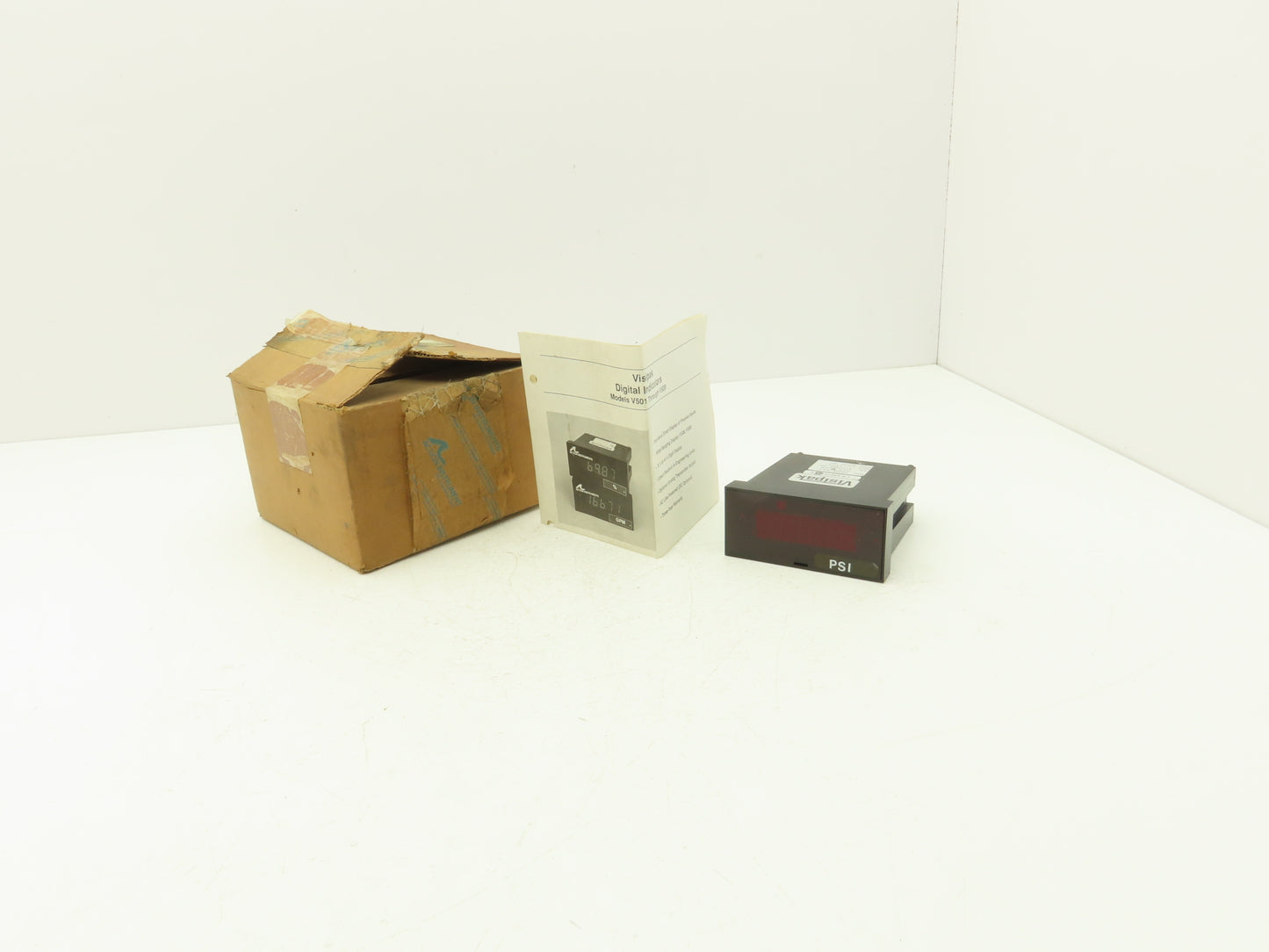 Visipak Digital Process Indicator 120VAC 50/60Hz In 4/20MA DC Out -/+1999