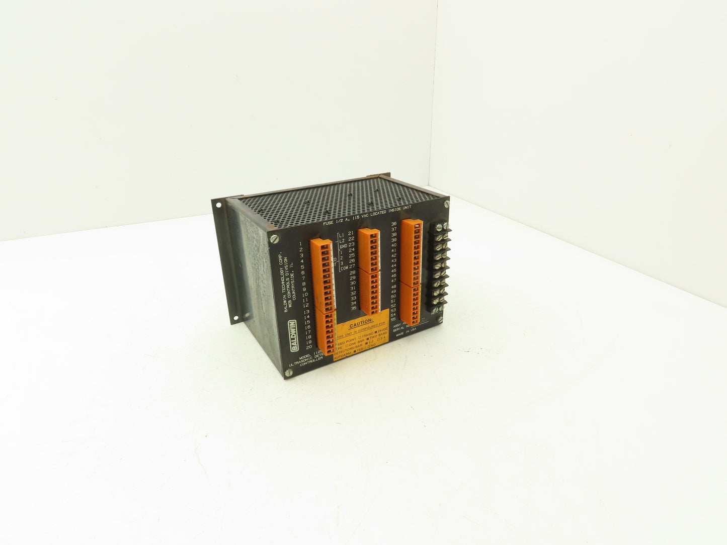 Baldwin Technology Model 1125 Ultrasonic Detector Controller 24VDC A502-8001