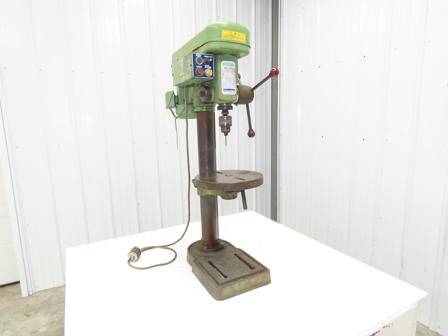 Kira KRT-340 Bench Drill Press Drilling 13mm Tapping 12mm Capacity 230V 3Ph
