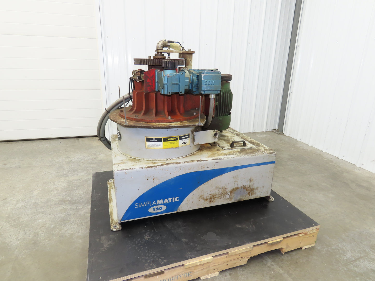 US Centrifuge A120 Simplamatic Centrifuge 2500RPM 15GPM 5Hp 230/460V