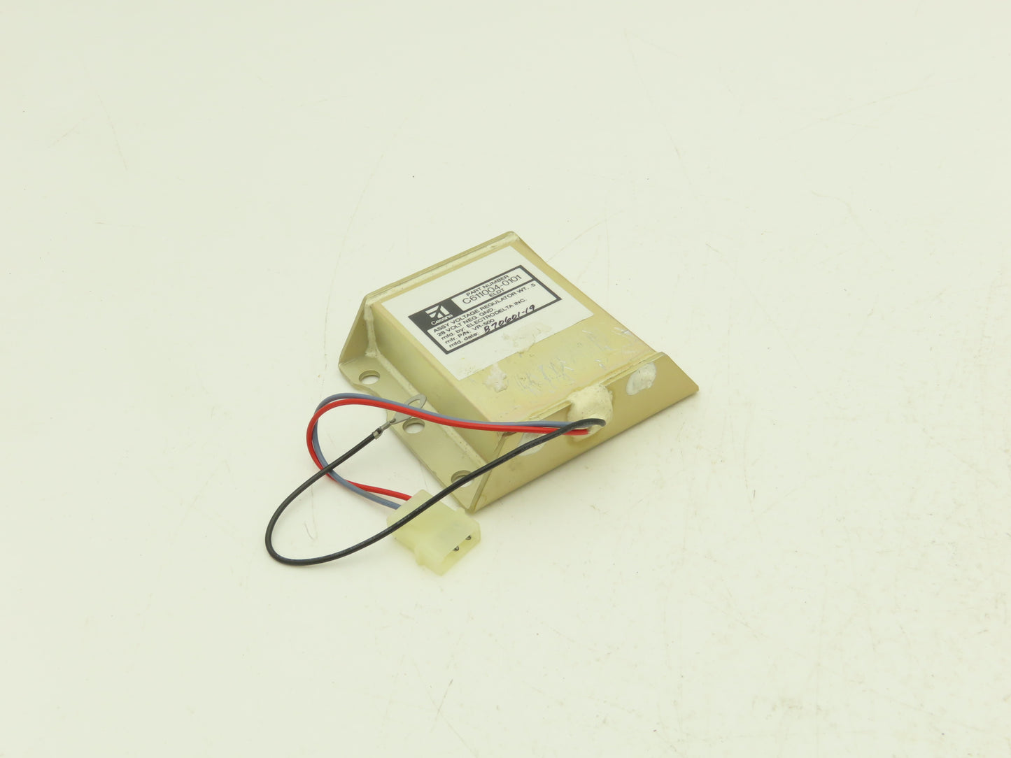 Electrodelta C611004-0101 Cessna Voltage Regulator Assembly 28 Volt VR-500