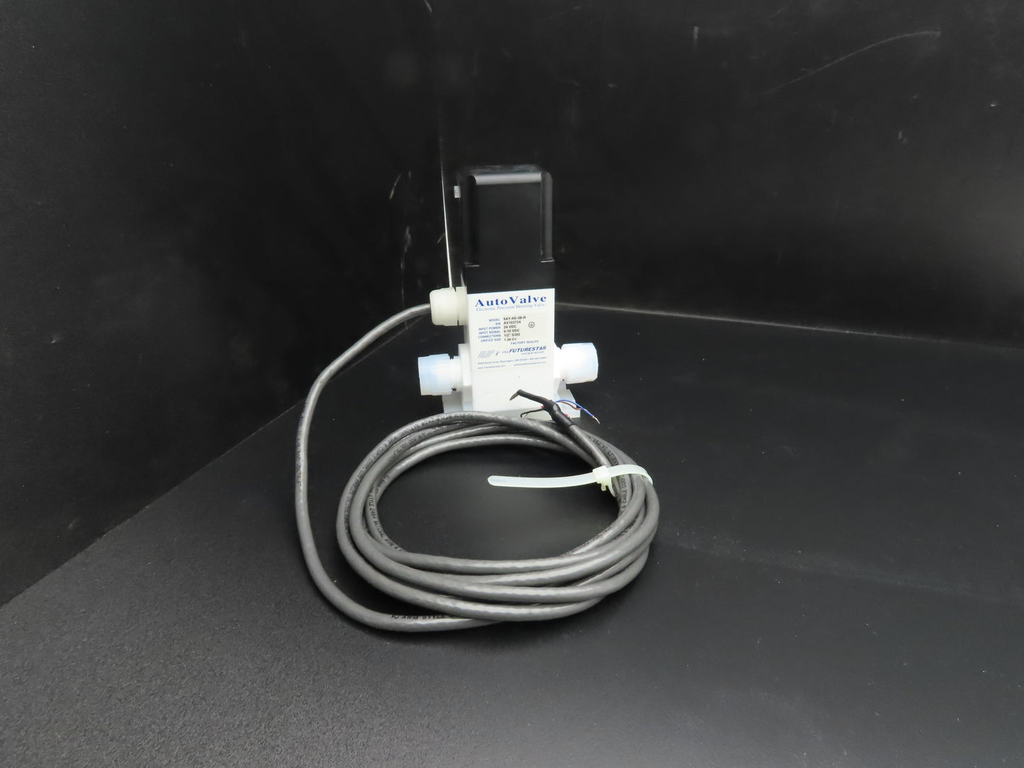 Futurestar 6AY-4S-3B-R Auto Valve 1/2" Tube 24VDC Input Power 0-10V Input Signal