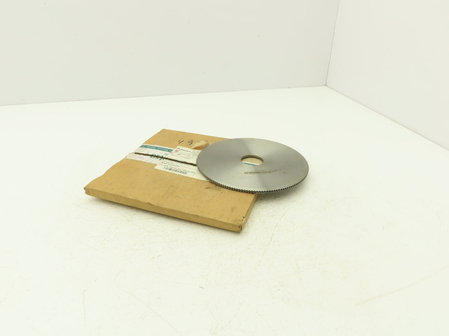 Metso RAUZ445349 D1 Blades Right Handed Beveled One Side 6-1/4" OD Lot of 4