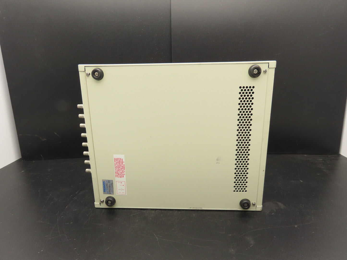 MeasureX 203940 Video Processing Unit Input Switch Inspection Module 110/220VAC