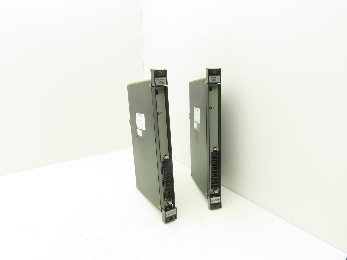 Reliance Electric 57411-2H PLC Resolver Input Processor Module Lot of 2