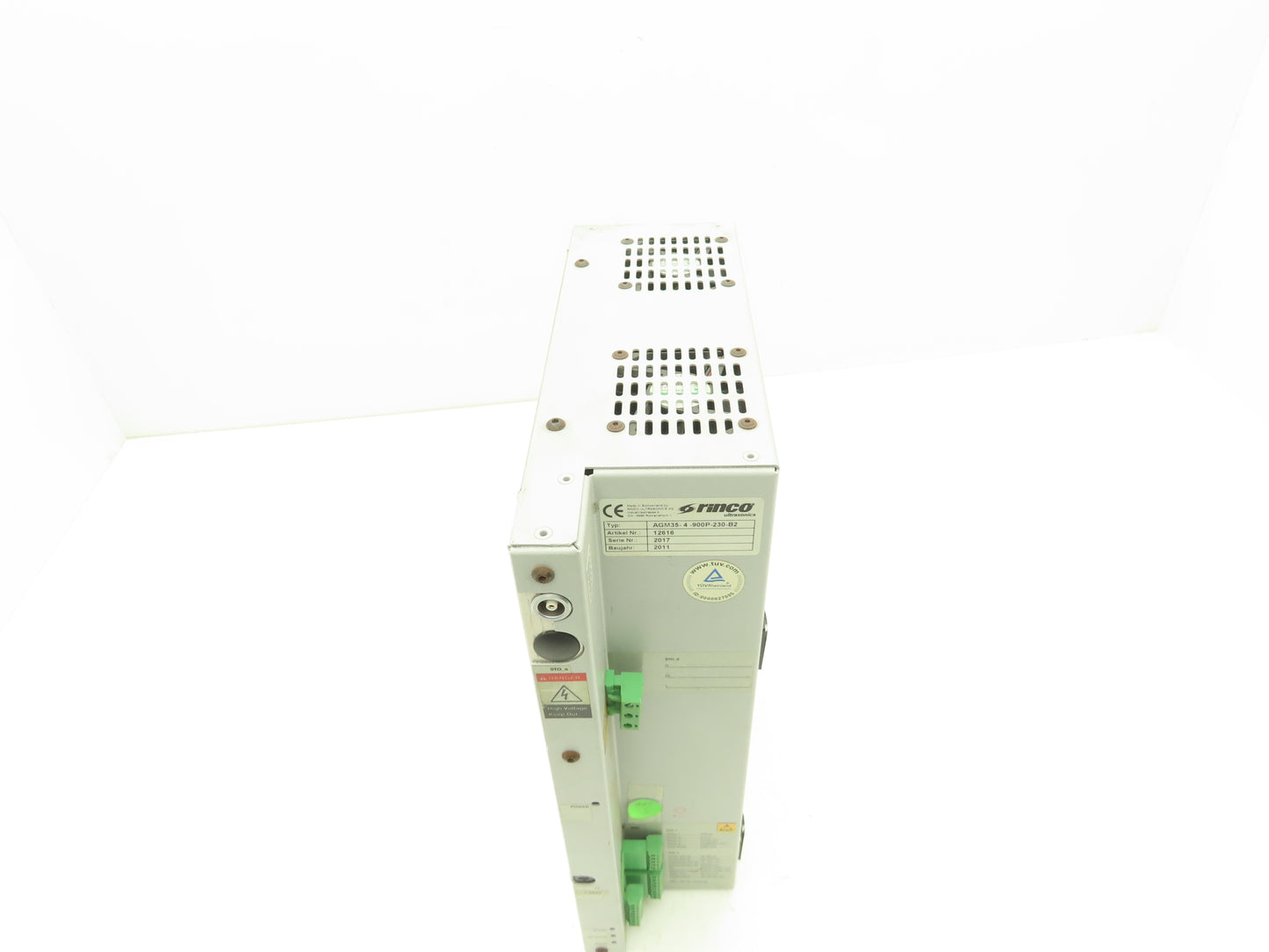 Rinco Ultrasonics AGM35-4-900P-230-B2 Ultrasonic Generator for Plastic Welding