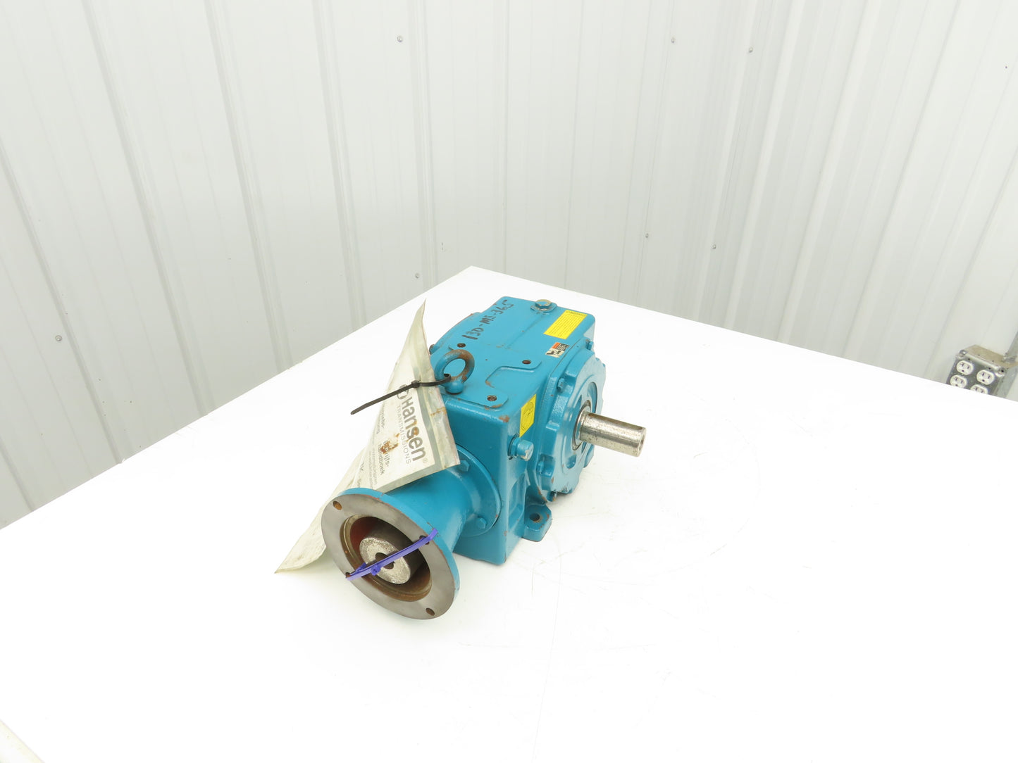Brook Hansen JKN32C 35.5U Gearbox 35.5:1 Ratio Reducer 49rpm RH 143/145TC