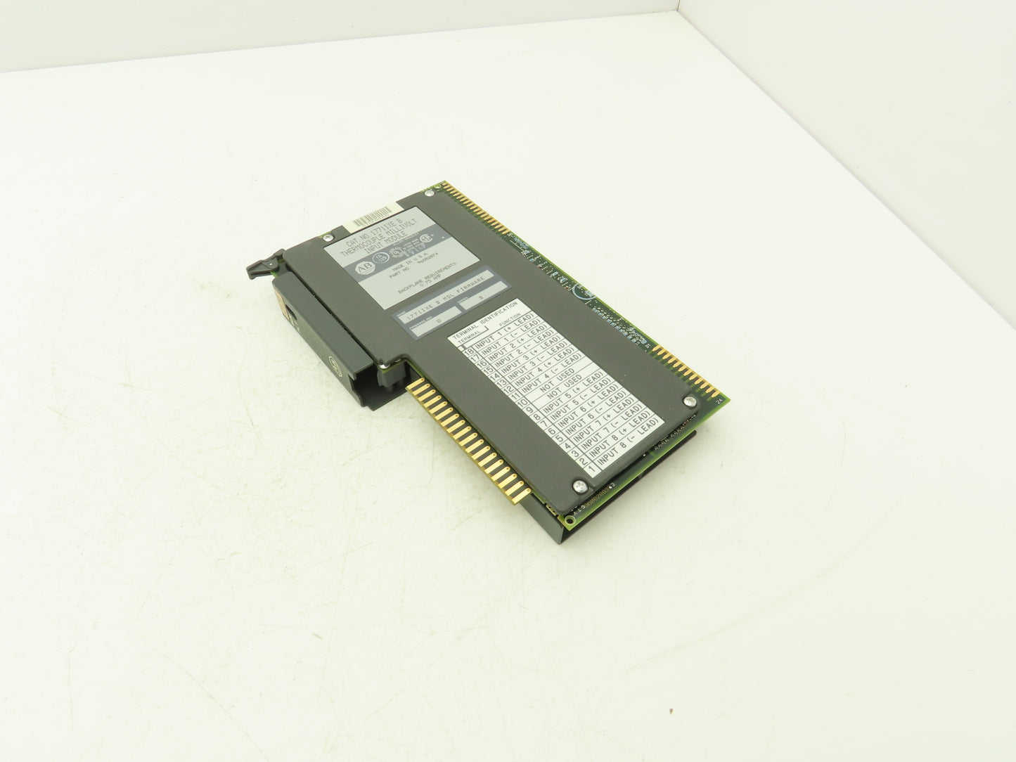 Allen Bradley 1771IXE B Thermocouple Millivolt Input Module Firmware Rev B Ser B