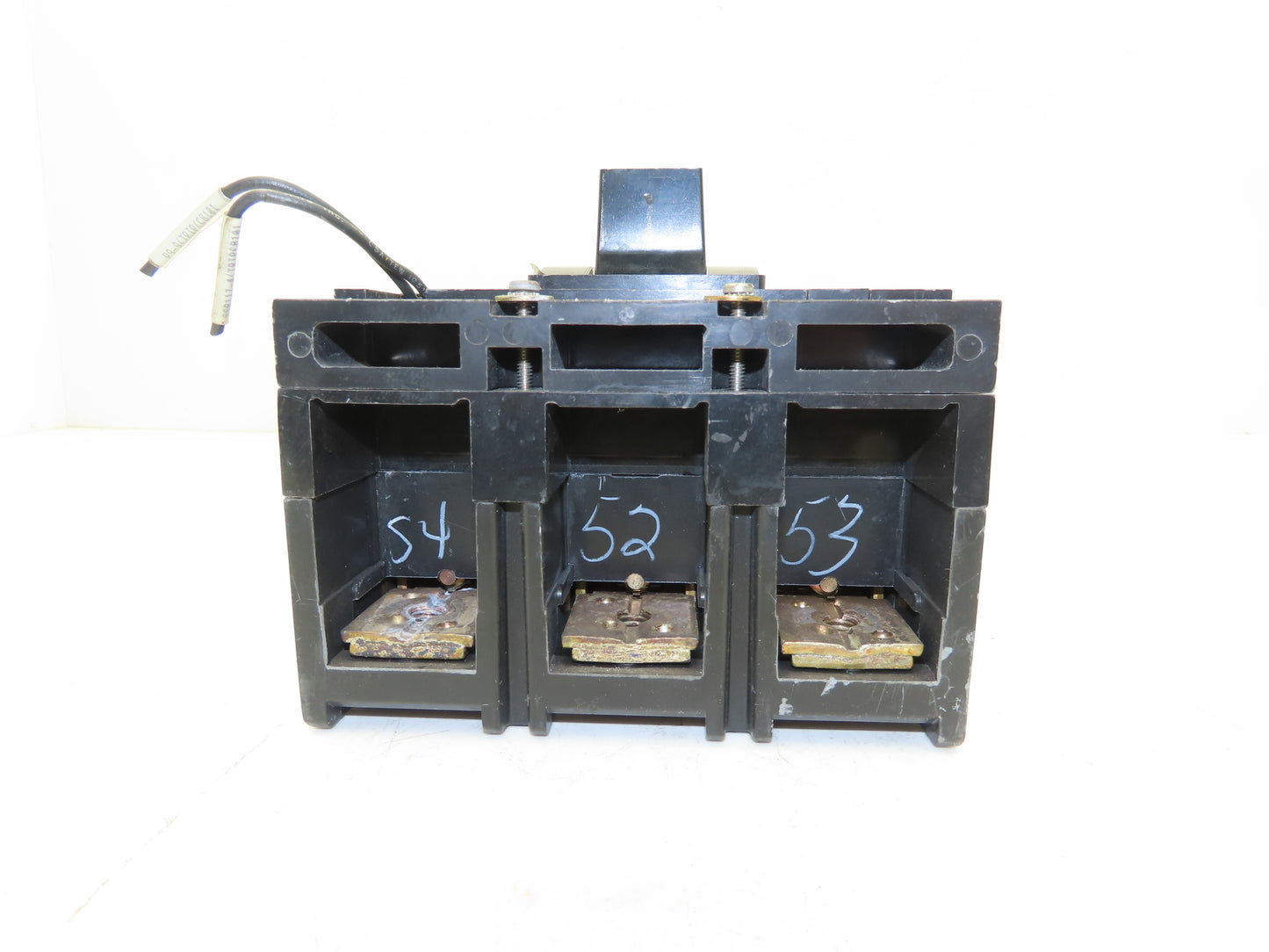 Square D LAP36400MTV6384 Circuit Breaker 3-Pole 400A 600V Shunt Trip Gray Face