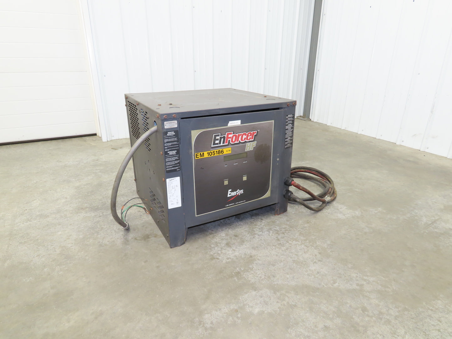 Enersys Enforcer EH3-18-1600 Forklift Battery Charger 36V 1600Ah 260A 480V 3Ph