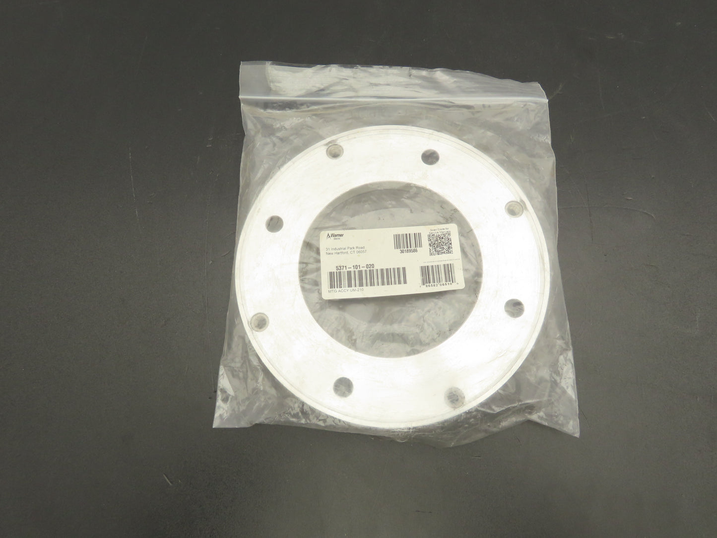 Warner Electric 5371-101-020 Mounting Accessory Ring Bolts Not Included