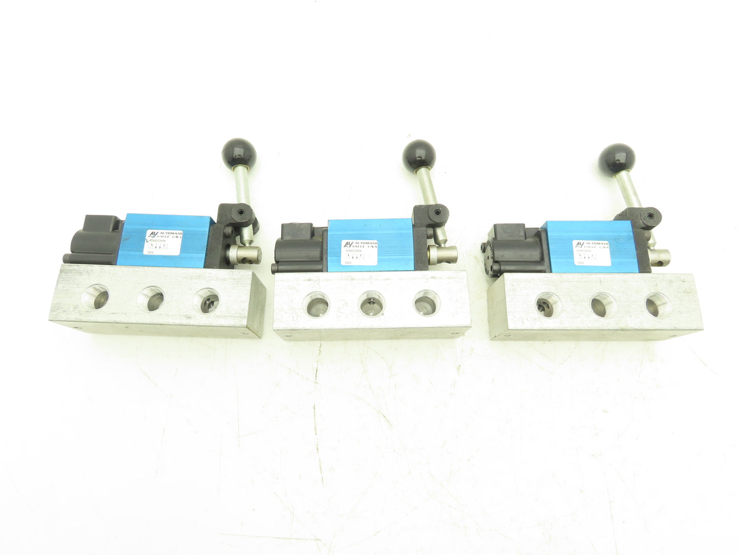 Automatic Valve 409B033B9K Manuel Air Valve 2 Position Spring Return Lot of 3