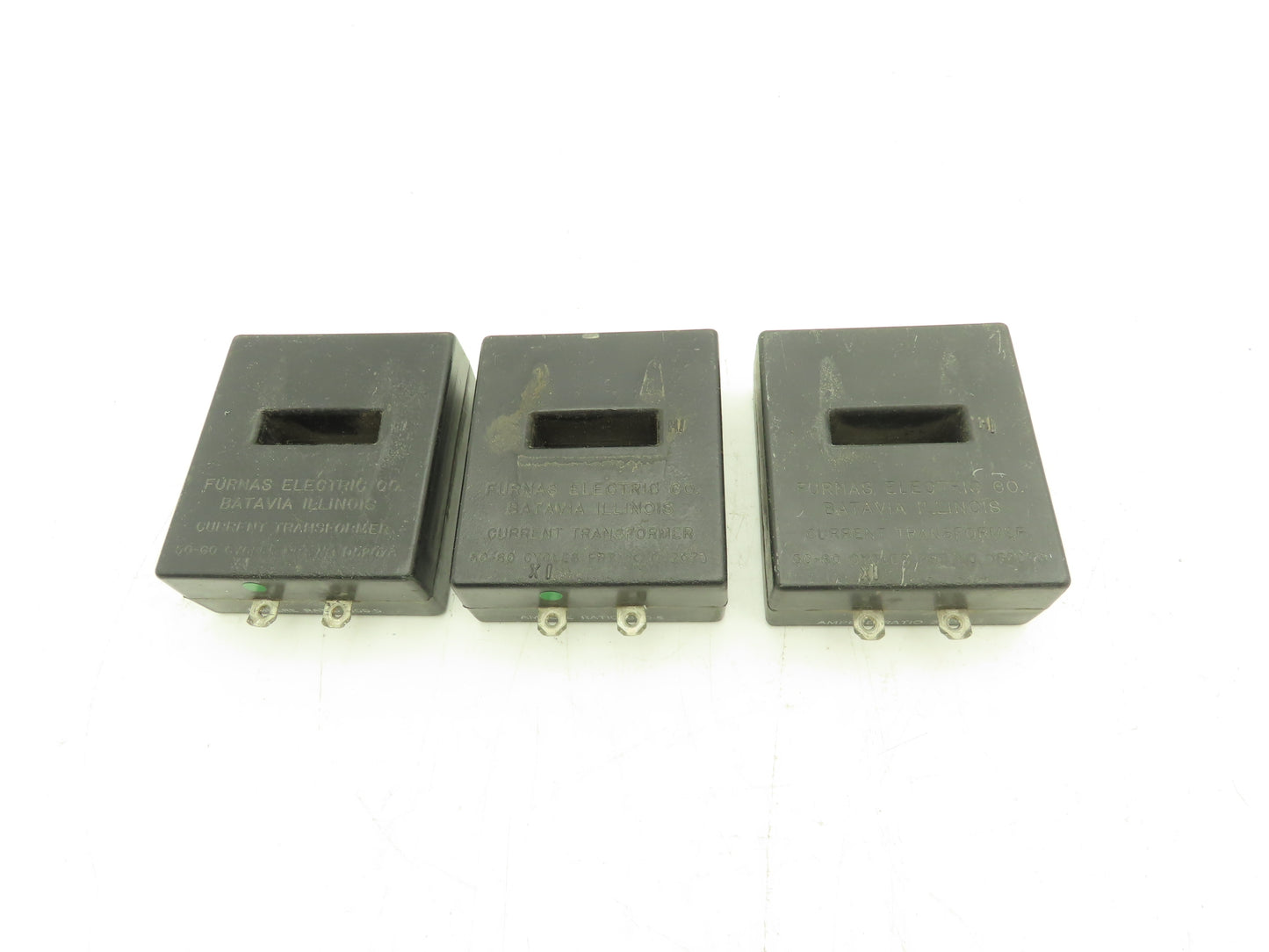 Furnas Electric D52073 Current Transformer Amp Ratio 300-5 50/60 Cy Lot of 3