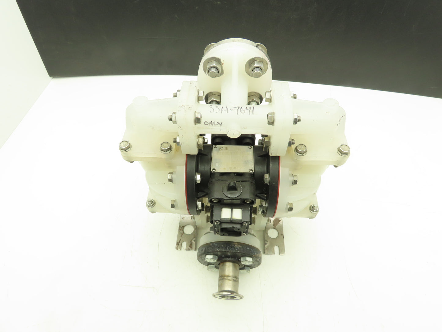 Sandpiper S10B1P2PPAS000 Pneumatic Diaphragm Air Pump 1" Non-Metallic Poly