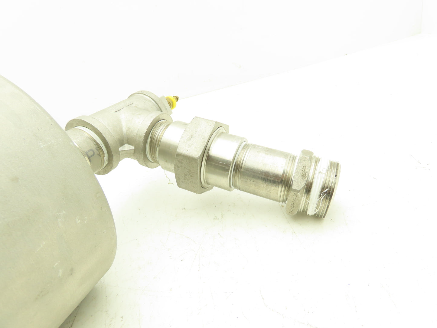 Gast AV461 Intake Vacuum Air Bag Filter Aluminum Housing Pot Style 1-1/4"NPT