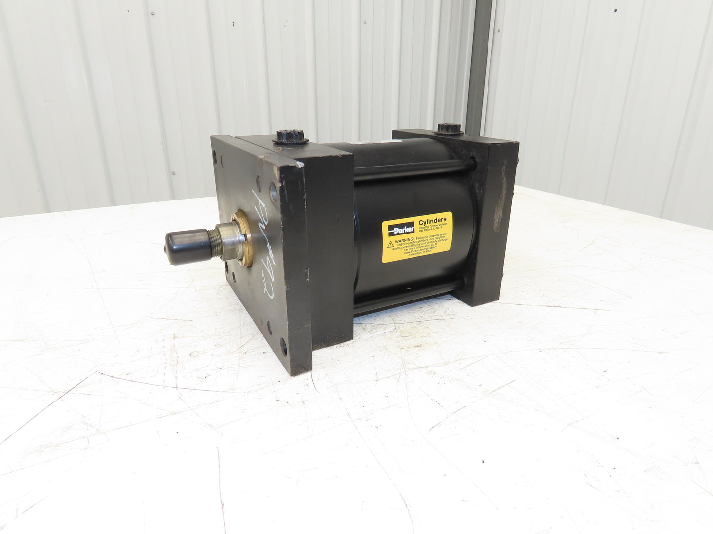 Parker 6.00J2ALUS14A4.000 Pneumatic Air Cylinder 6" Bore 4" Stroke 250PSI