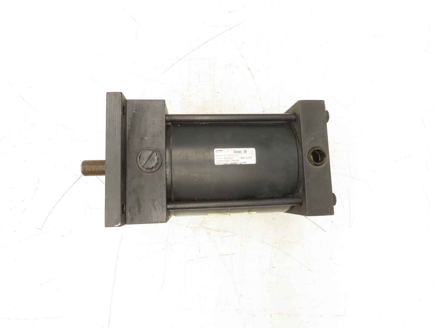 Parker 6.00J2AUS14A6.000 Pneumatic Air Cylinder 6" Bore 6" Stroke 250PSI