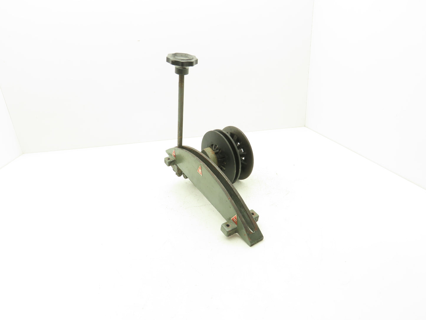 KBC Variable Speed Pulley & Tensioner Assembly Off KBC 350 Bandsaw