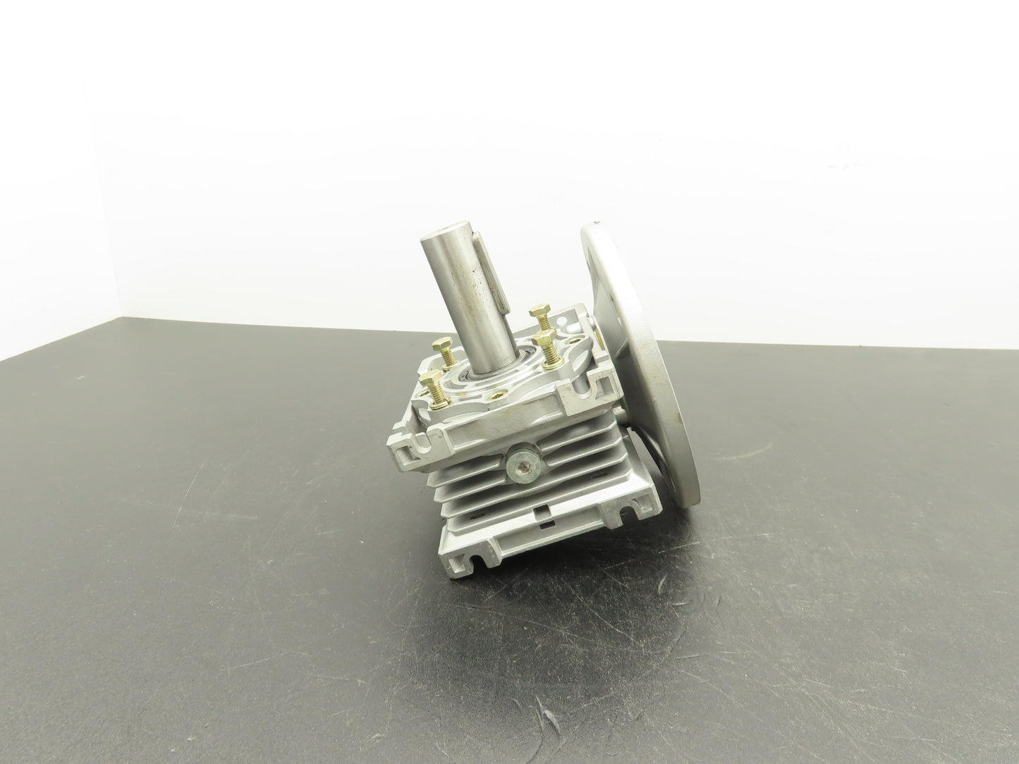 Jiangyin Guoliang NMRV040 Worm Gearbox 20:1 Reducer 75 RPM Hollow Shaft IEC 71