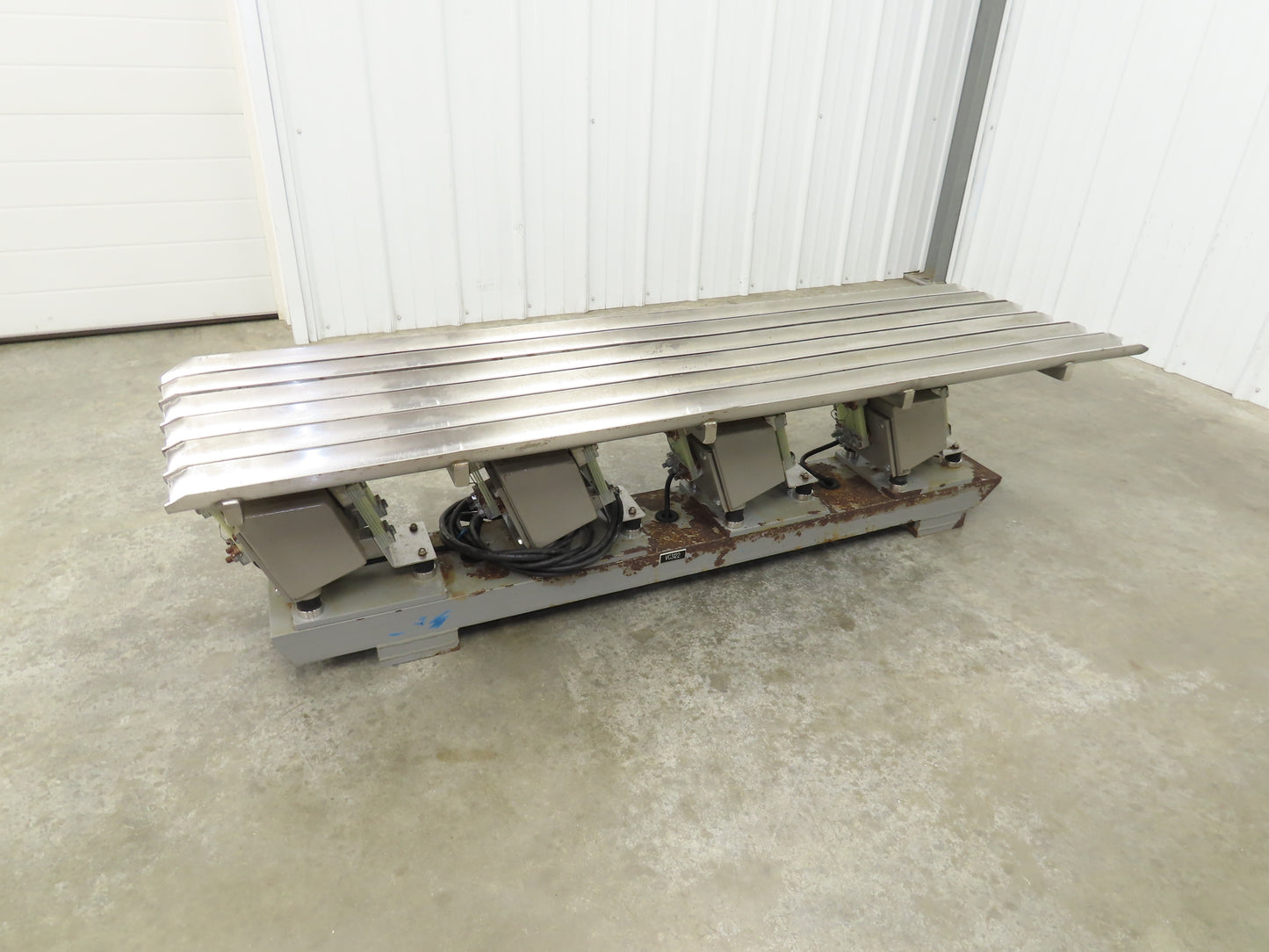 Syntron 65" Stainless Vibratory Screen Shaker Feed Conveyor 2.5" SS Food Process