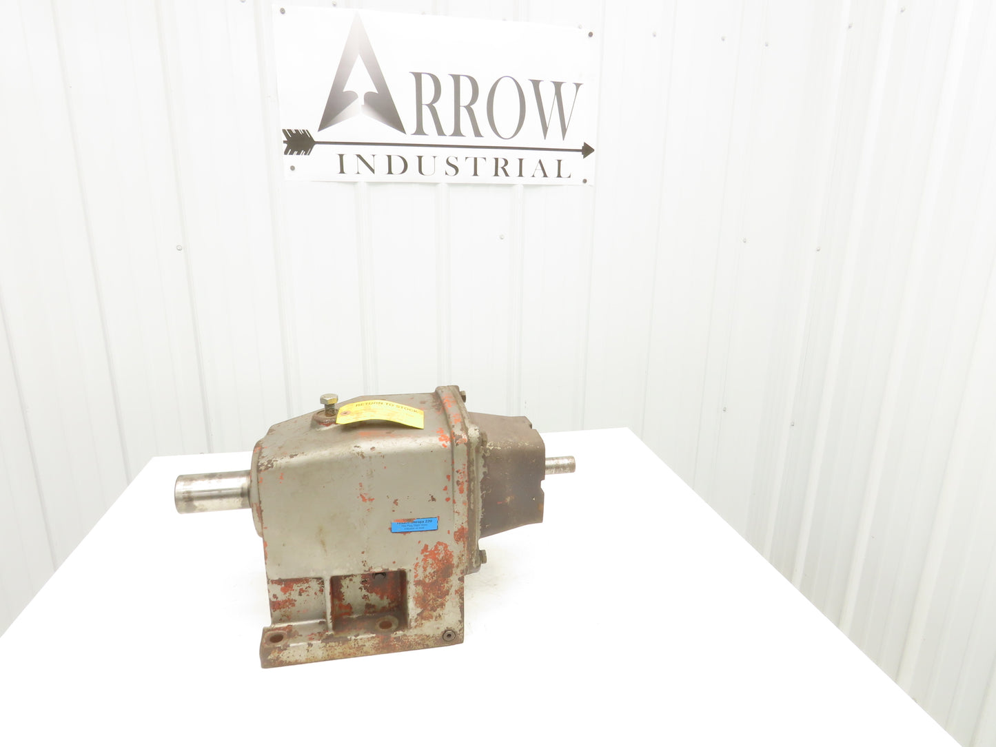 Gearbox Speed Reducer 40:1 Ratio Inline Drive 1.10" Input/2.25" Output