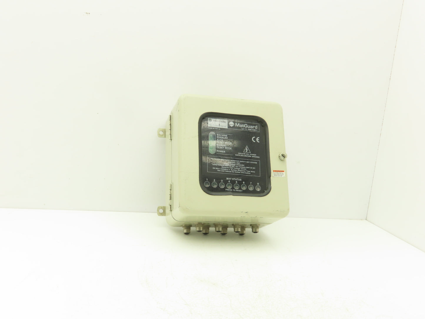 Allen Bradley 440F-C28011 MatGuard Guardmaster Safety Mat Control Unit 8 Inputs