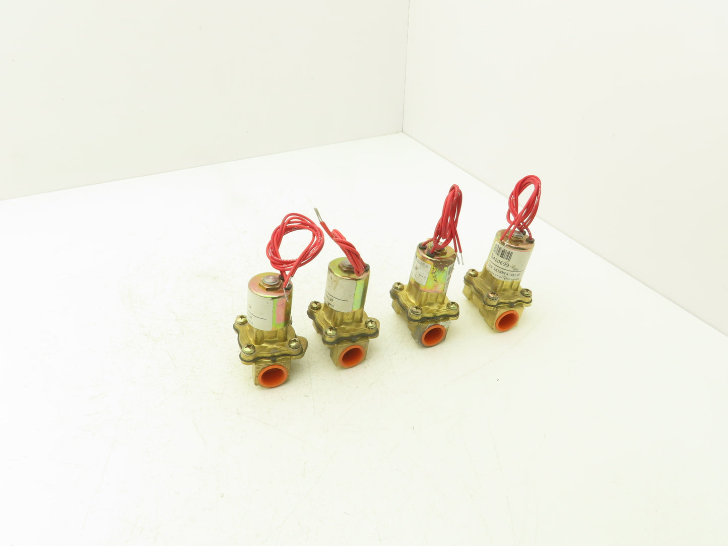 Parker LB26L630 Solenoid Valve 2-Way Skinner 12VDC 3/4" NPT 40psi Lot of 4