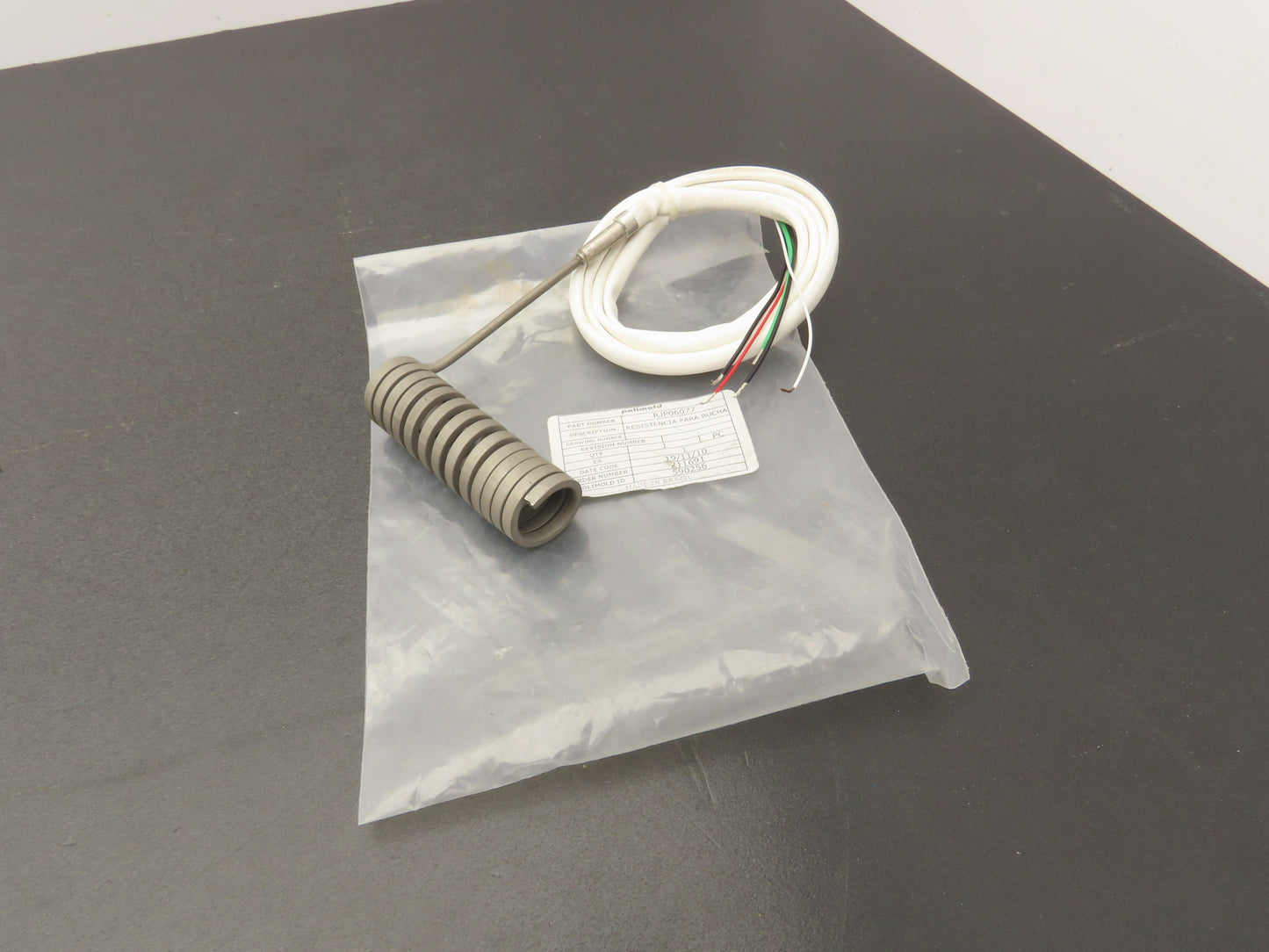 Polimold RJP06077 Nozzle Heater Square Coil 2.9"L x .75"ID x .96"OD 690W 230V