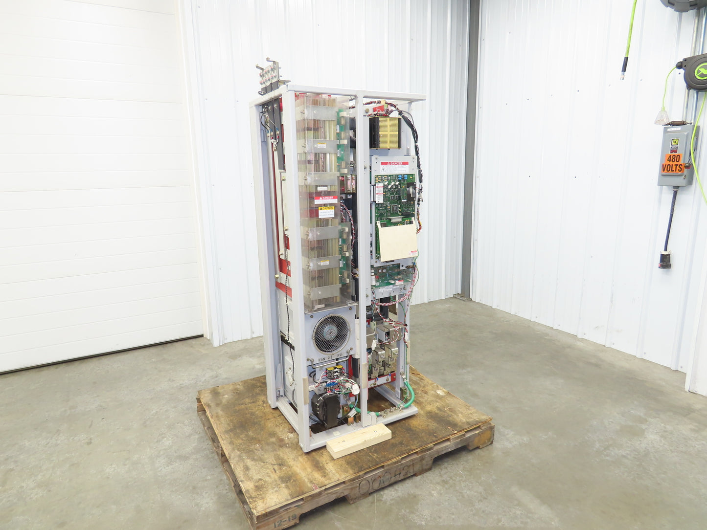 Allen Bradley SA3100-B500-AN-L6R AC Drive VFD 500Hp 460V Ser A 3Ph With Frame