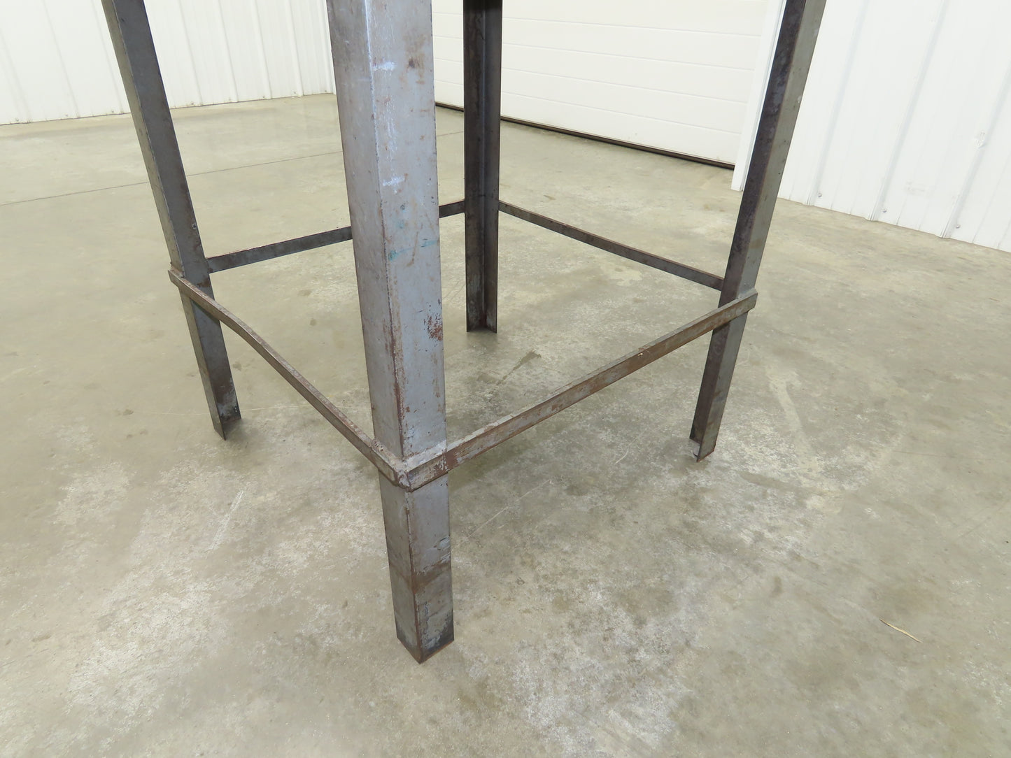 Standridge Granite Surface Inspection Plate 24 x 24 x 3" Metal Stand