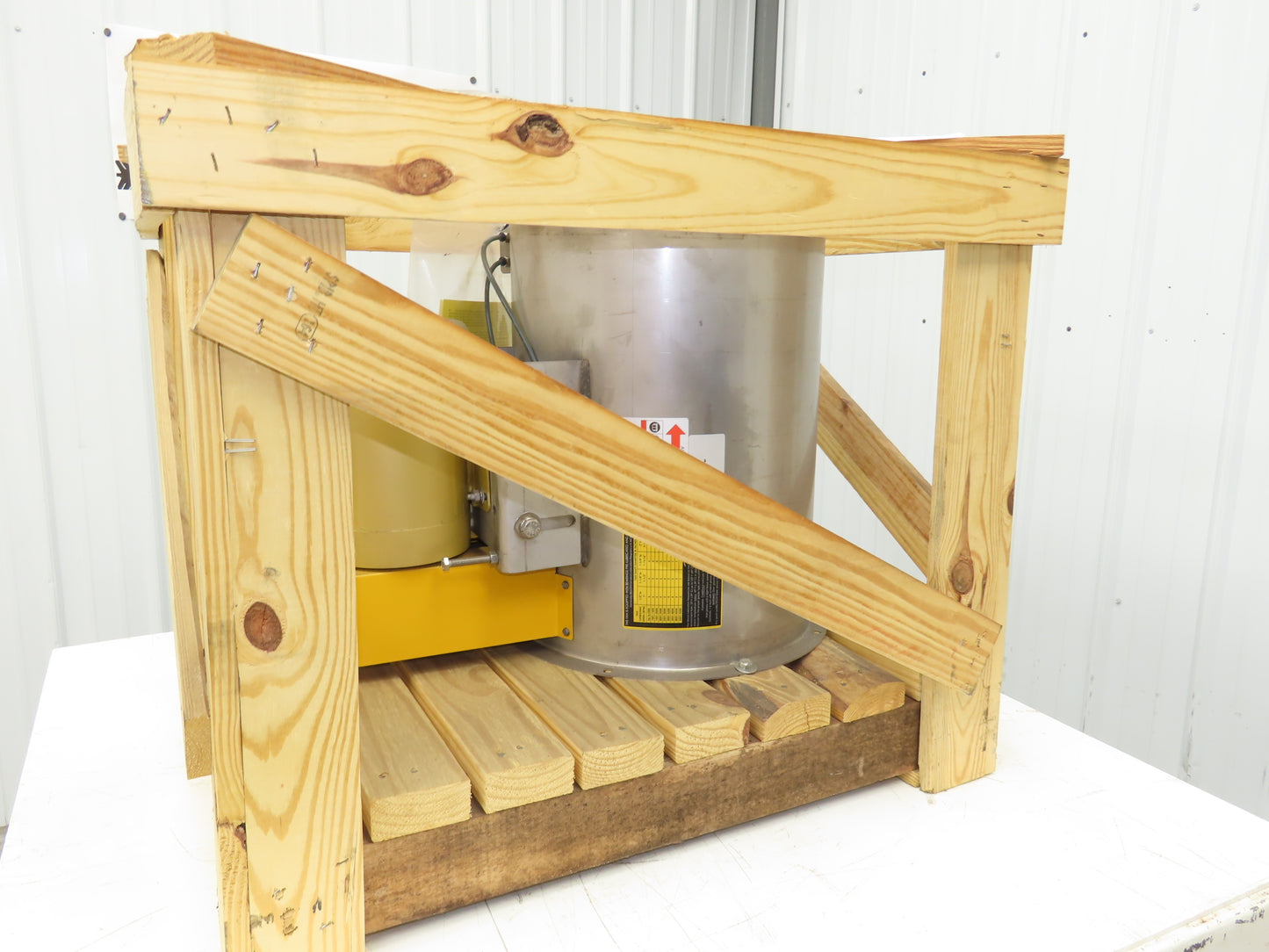 Cincinnati Fan Tubeaxial Fan 15" 2985 RPM 1-1/2Hp 230/460V 3Ph Stainless Belt Dr