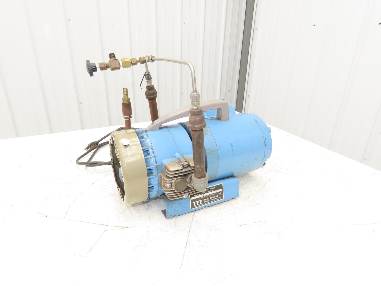 Gould ITT SYCGH19-1 Vacuum Pump 1PH 1725RPM 1/3Hp 115V 8.0A 8-142309-20